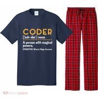 Coder Definiton It Programmer Software Developer Pajama Set thumb 0