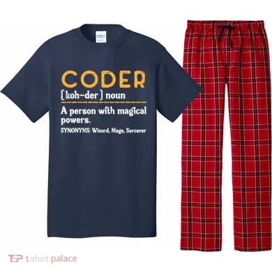 Coder Definiton It Programmer Software Developer Pajama Set