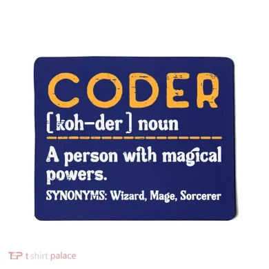 Coder Definiton It Programmer Software Developer Mousepad