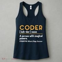 Coder Definiton It Programmer Software Developer Women's Tank Top thumb 3
