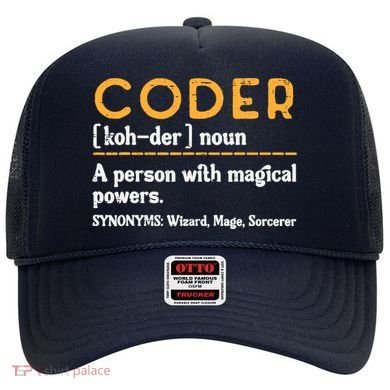 Coder Definiton It Programmer Software Developer Hat