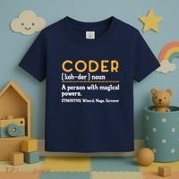 Coder Definiton It Programmer Software Developer Toddler T-Shirt thumb 3