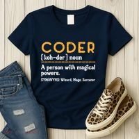 Coder Definiton It Programmer Software Developer Women's T-Shirt thumb 3