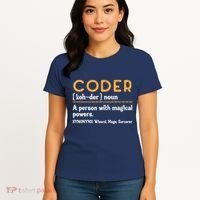 Coder Definiton It Programmer Software Developer Women's T-Shirt thumb 4