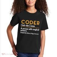 Coder Definiton It Programmer Software Developer Kids T-Shirt thumb 2