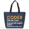 Coder Definiton It Programmer Software Developer Tote Bag