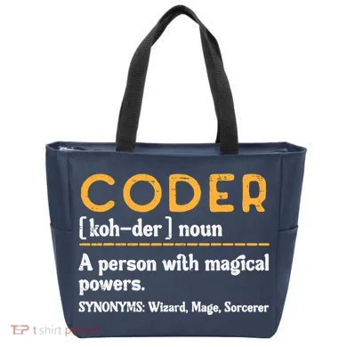 Coder Definiton It Programmer Software Developer Tote Bag