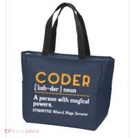 Coder Definiton It Programmer Software Developer Tote Bag thumb 3