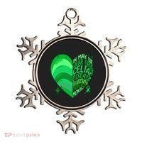 Celiac Disease In May We Wear Green Warrior Supporter Heart Gift Ornament thumb 0
