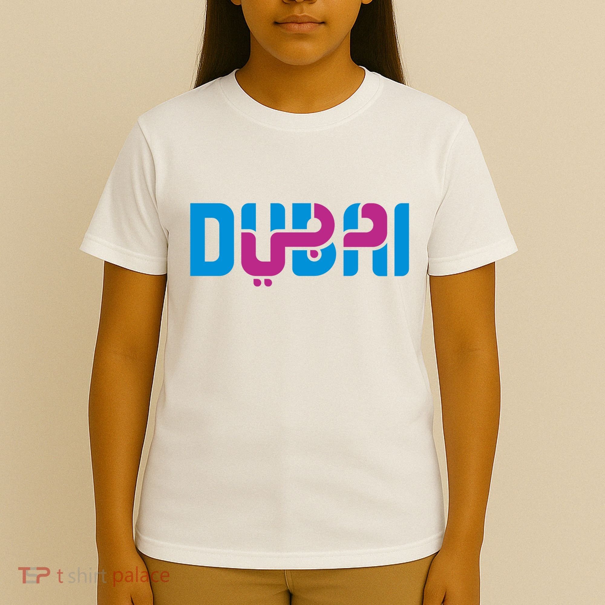 Cool Dubai In Arabic And English Mix T-Shirt
