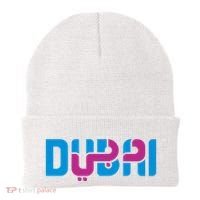 Cool Dubai In Arabic And English Mix Beanie thumb 0