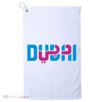 Cool Dubai In Arabic And English Mix Golf Towel thumb 0