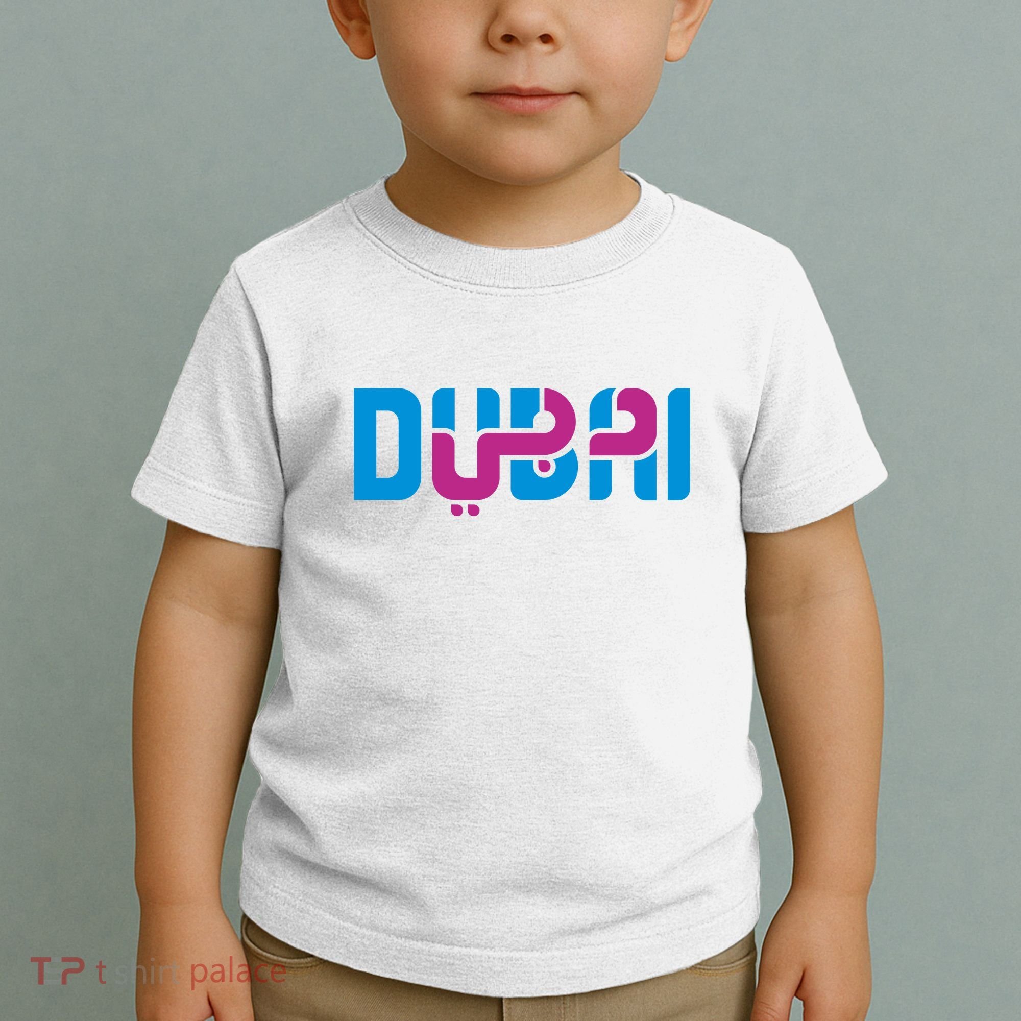Cool Dubai In Arabic And English Mix Toddler T-Shirt