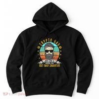Crypto Dad Just Like A Normal Dad Bitcoin Bulle Father's Day Hoodie thumb 0