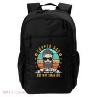 Crypto Dad Just Like A Normal Dad Bitcoin Bulle Father's Day Backpack thumb 0