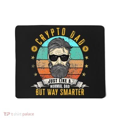 Crypto Dad Just Like A Normal Dad Bitcoin Bulle Father's Day Mousepad