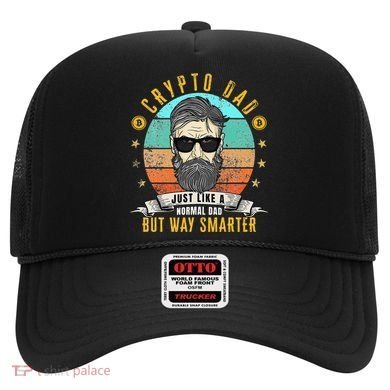 Crypto Dad Just Like A Normal Dad Bitcoin Bulle Father's Day Hat