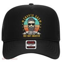 Crypto Dad Just Like A Normal Dad Bitcoin Bulle Father's Day Hat thumb 0