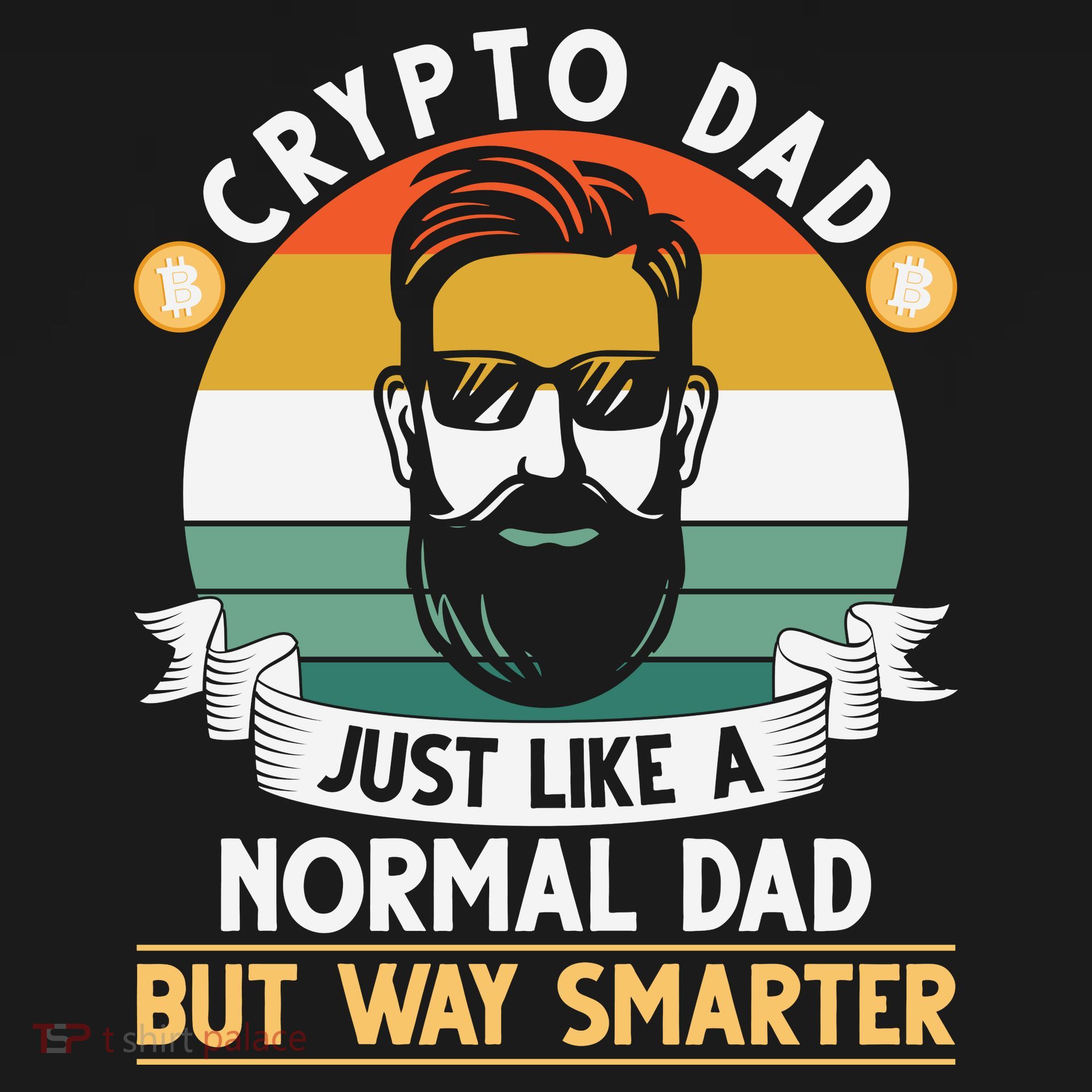Crypto Dad Just Like A Normal Dad But Way Smarter Doggie Tank