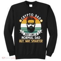 Crypto Dad Just Like A Normal Dad But Way Smarter Sweatshirt thumb 0