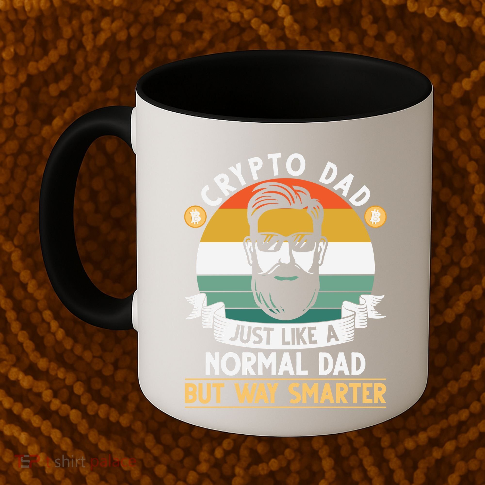 Crypto Dad Just Like A Normal Dad But Way Smarter Coffee Mug