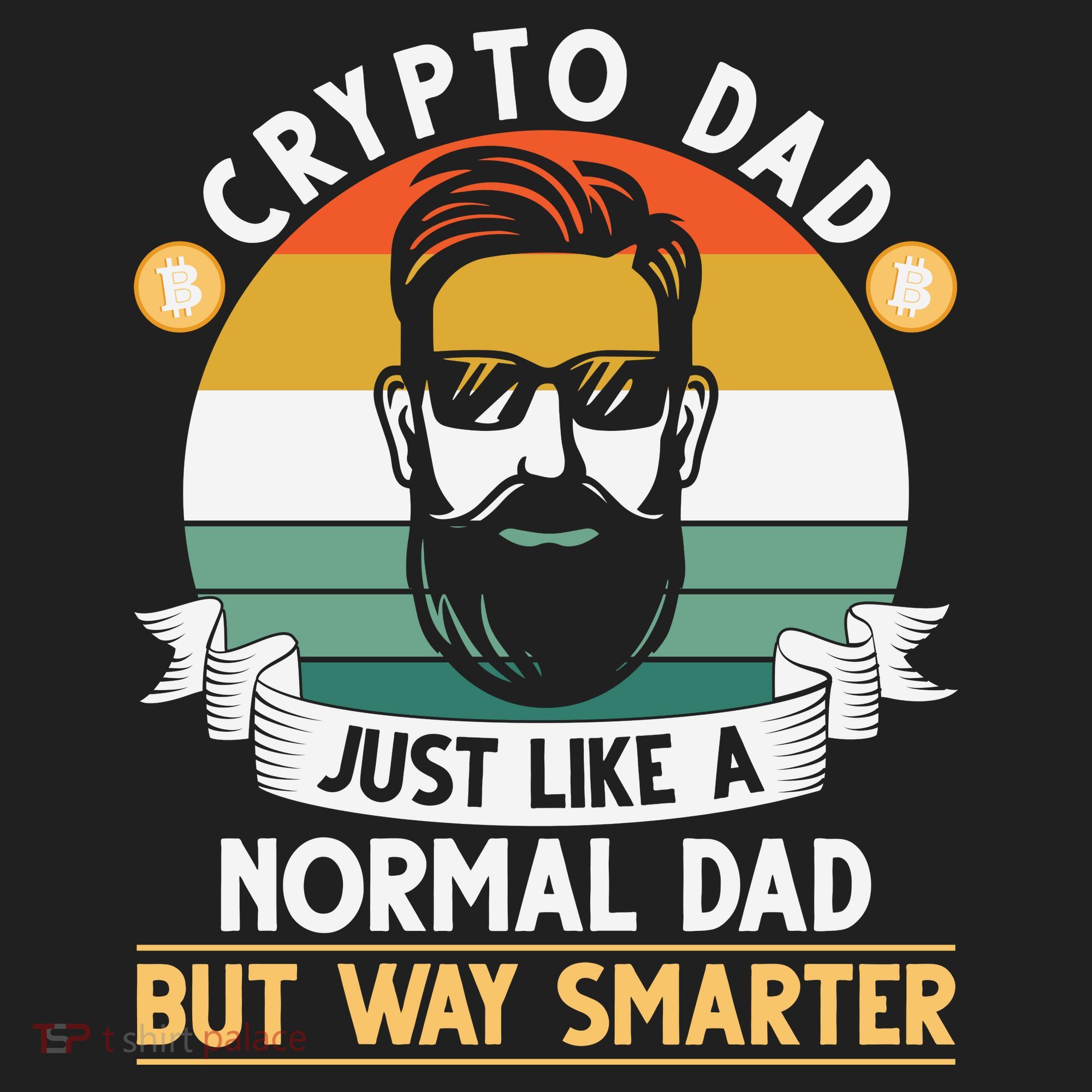 Crypto Dad Just Like A Normal Dad But Way Smarter Beanie