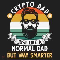 Crypto Dad Just Like A Normal Dad But Way Smarter Hat thumb 2
