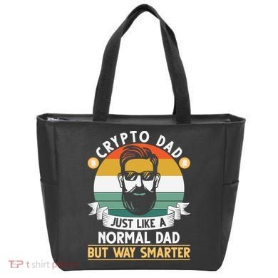 Crypto Dad Just Like A Normal Dad But Way Smarter Tote Bag