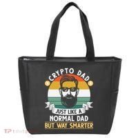 Crypto Dad Just Like A Normal Dad But Way Smarter Tote Bag thumb 0