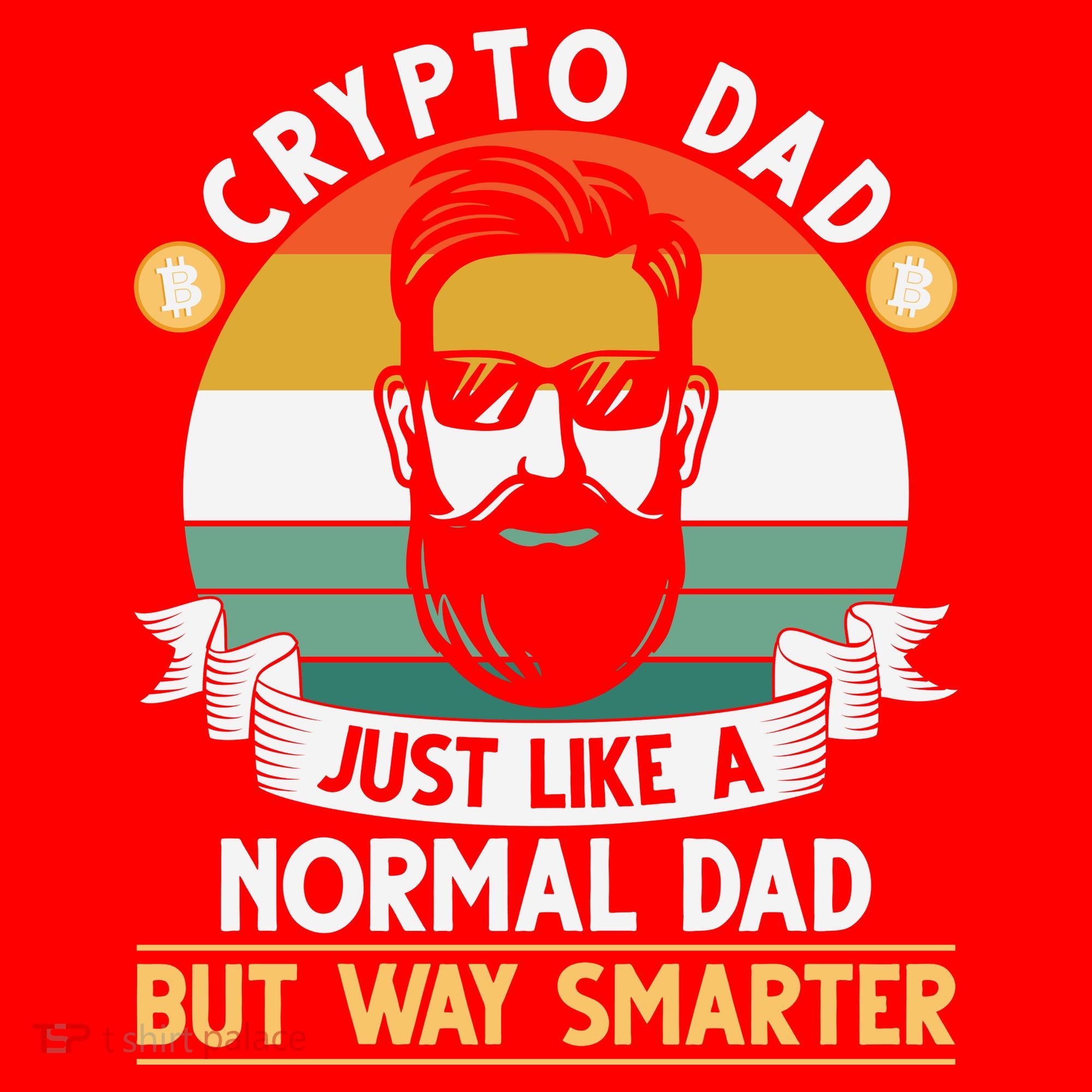 Crypto Dad Just Like A Normal Dad But Way Smarter Santa Hat