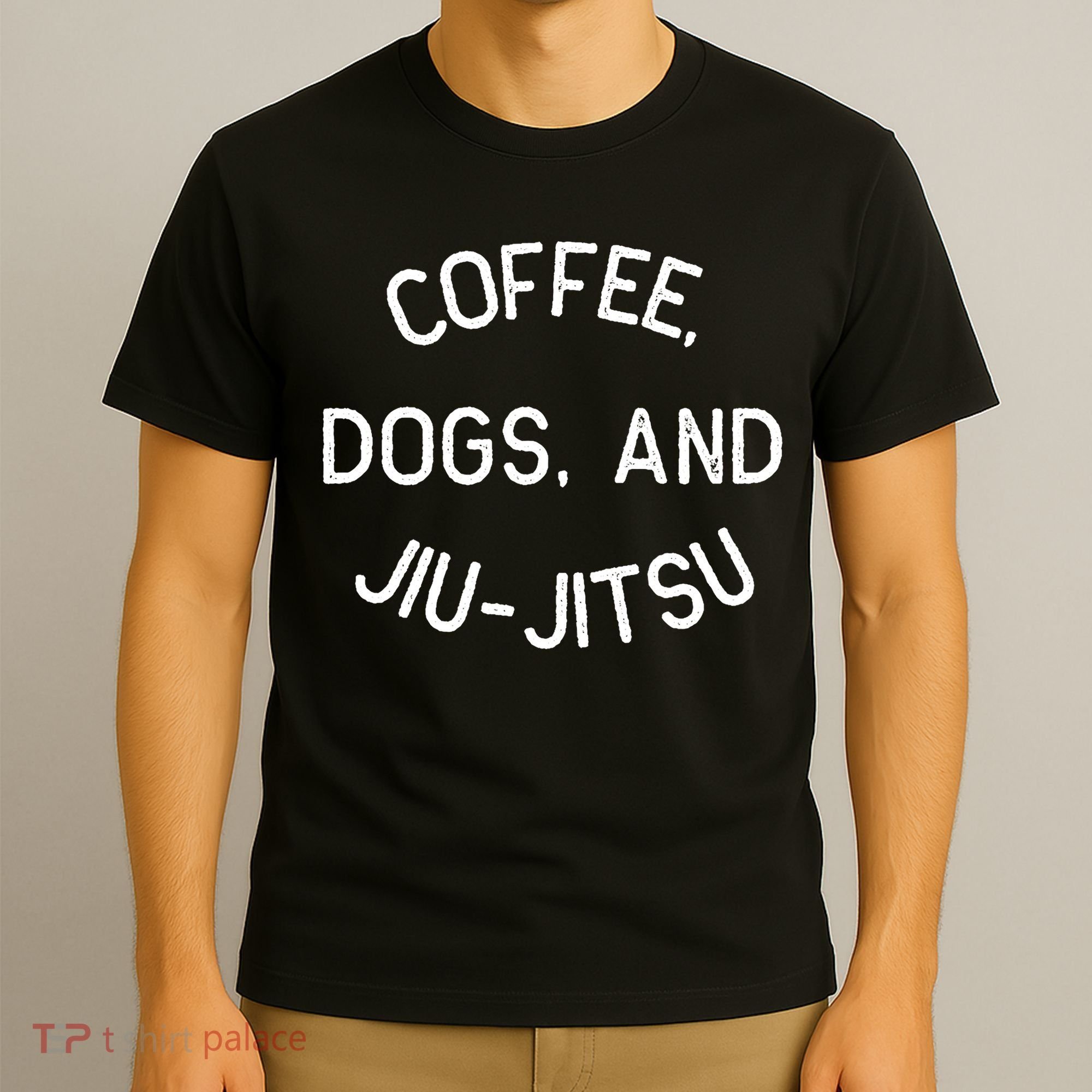 Coffee Dogs Jiu Jitsu For Bjj Jujitsu T-Shirt