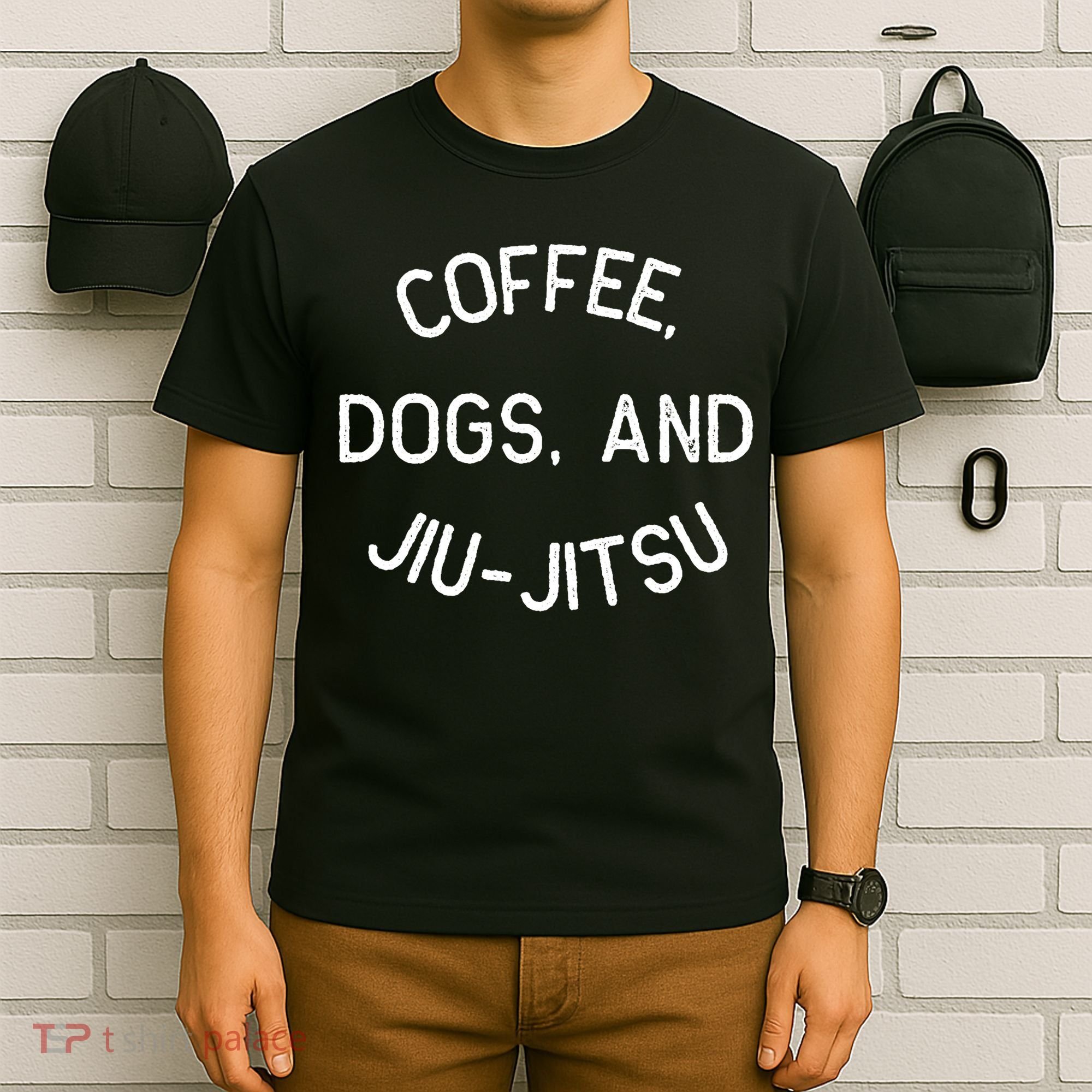Coffee Dogs Jiu Jitsu For Bjj Jujitsu T-Shirt