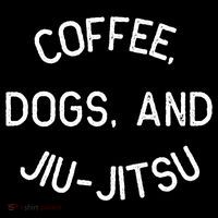 Coffee Dogs Jiu Jitsu For Bjj Jujitsu Mousepad thumb 1