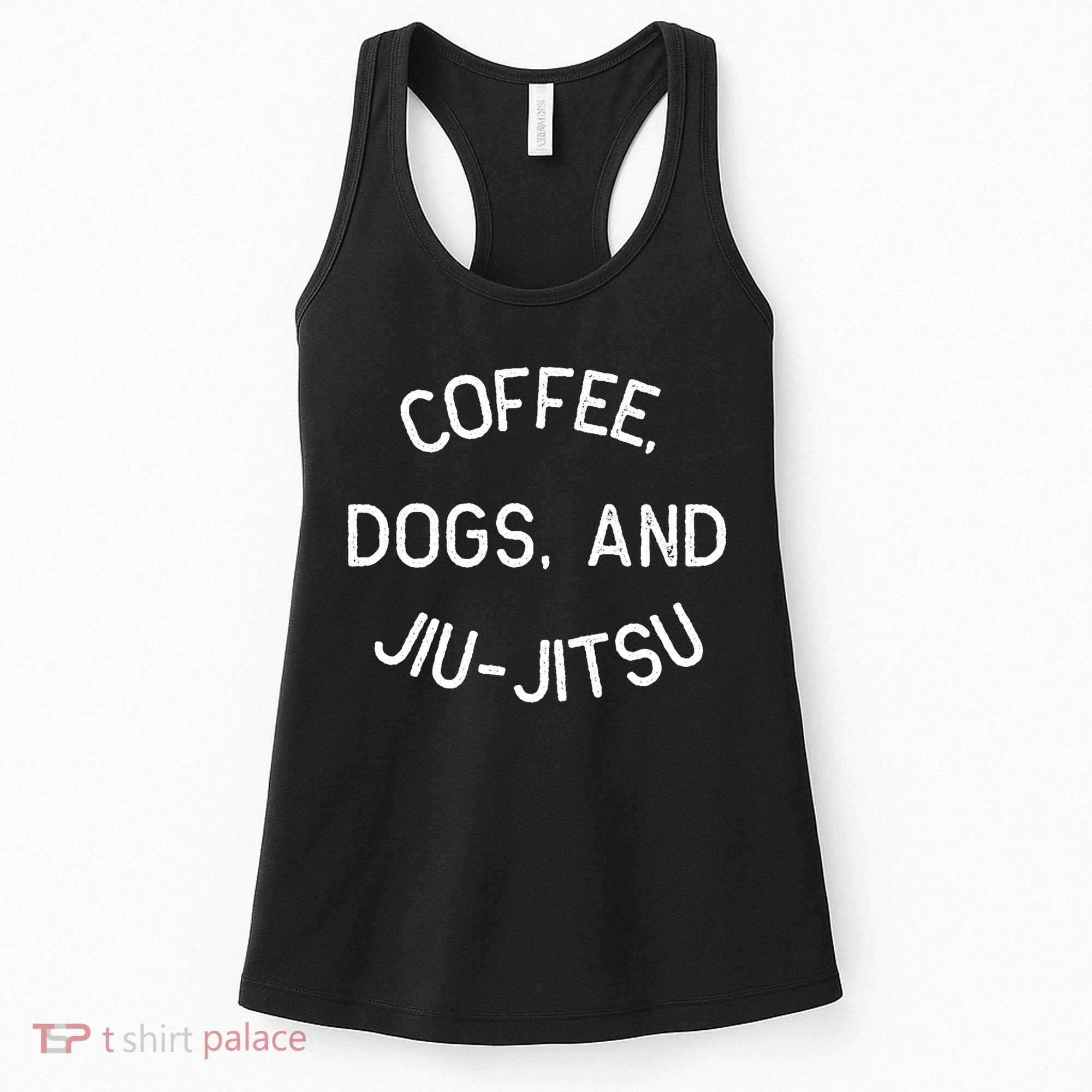 Coffee Dogs Jiu Jitsu For Bjj Jujitsu Women's Tank Top