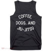 Coffee Dogs Jiu Jitsu For Bjj Jujitsu Tank Top thumb 0