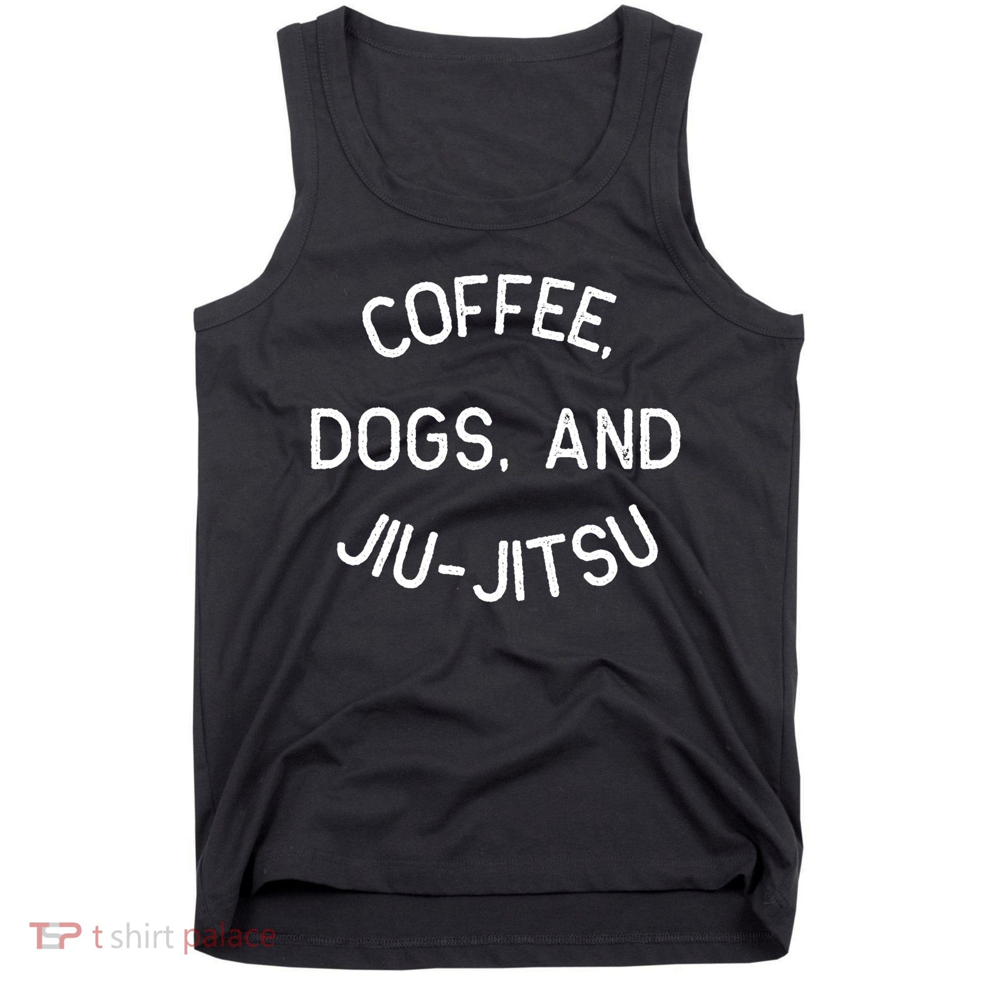Coffee Dogs Jiu Jitsu For Bjj Jujitsu Tank Top