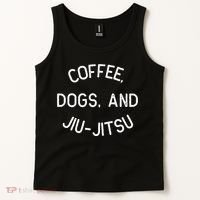 Coffee Dogs Jiu Jitsu For Bjj Jujitsu Tank Top thumb 2