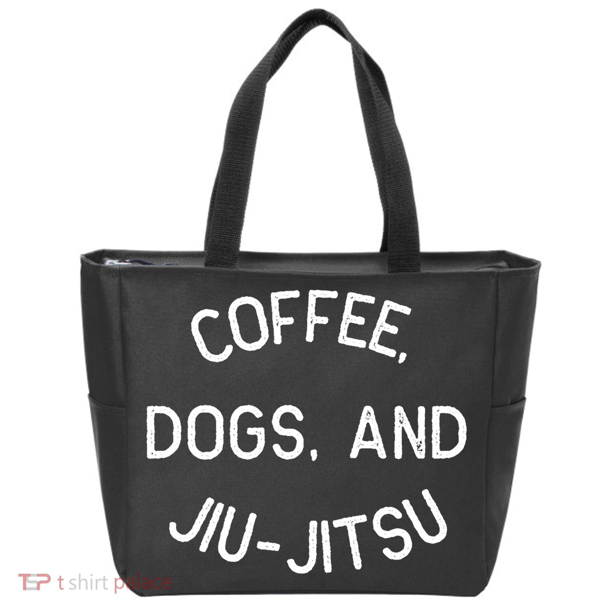 Coffee Dogs Jiu Jitsu For Bjj Jujitsu Tote Bag