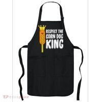 Corn Dog King Funny Costume Respect The Corn Dog King Apron thumb 0