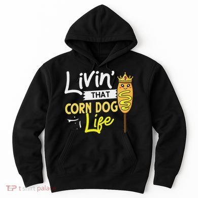 Corn Dog Korean Mini Cheese Vegan Hoodie