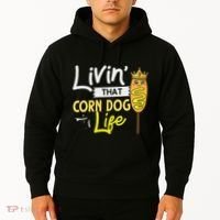 Corn Dog Korean Mini Cheese Vegan Hoodie thumb 2