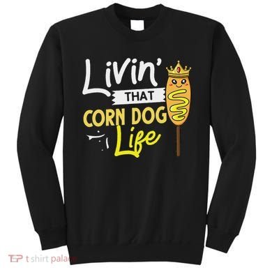 Corn Dog Korean Mini Cheese Vegan Sweatshirt