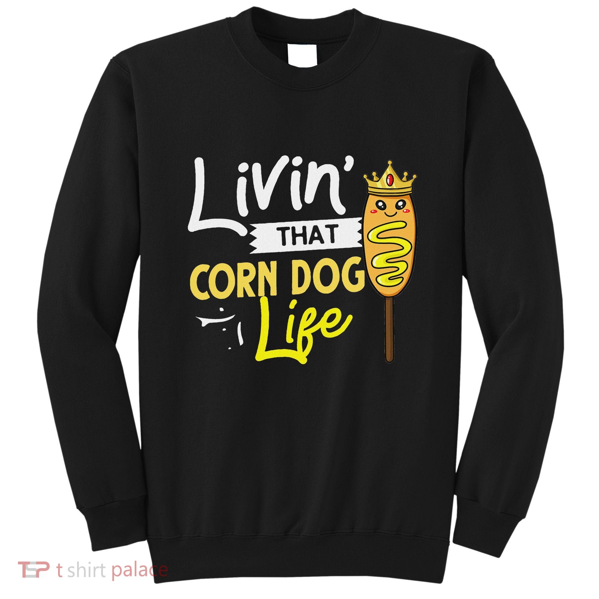 Corn Dog Korean Mini Cheese Vegan Sweatshirt