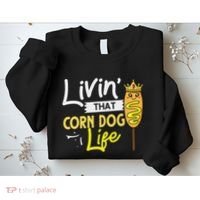 Corn Dog Korean Mini Cheese Vegan Sweatshirt thumb 2