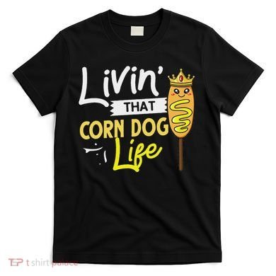 Corn Dog Korean Mini Cheese Vegan T-Shirt