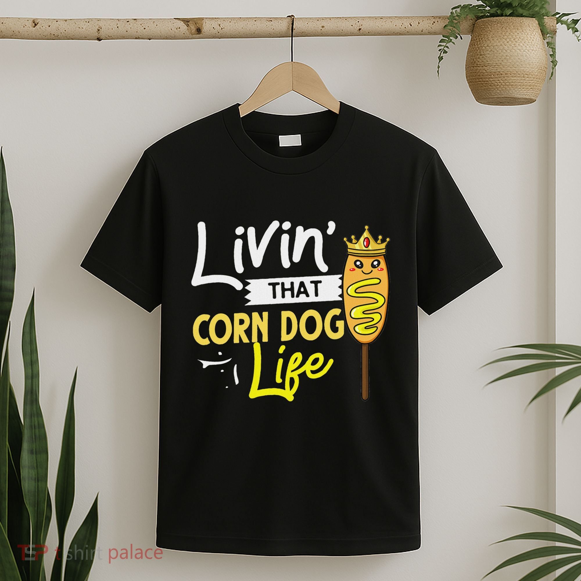 Corn Dog Korean Mini Cheese Vegan T-Shirt