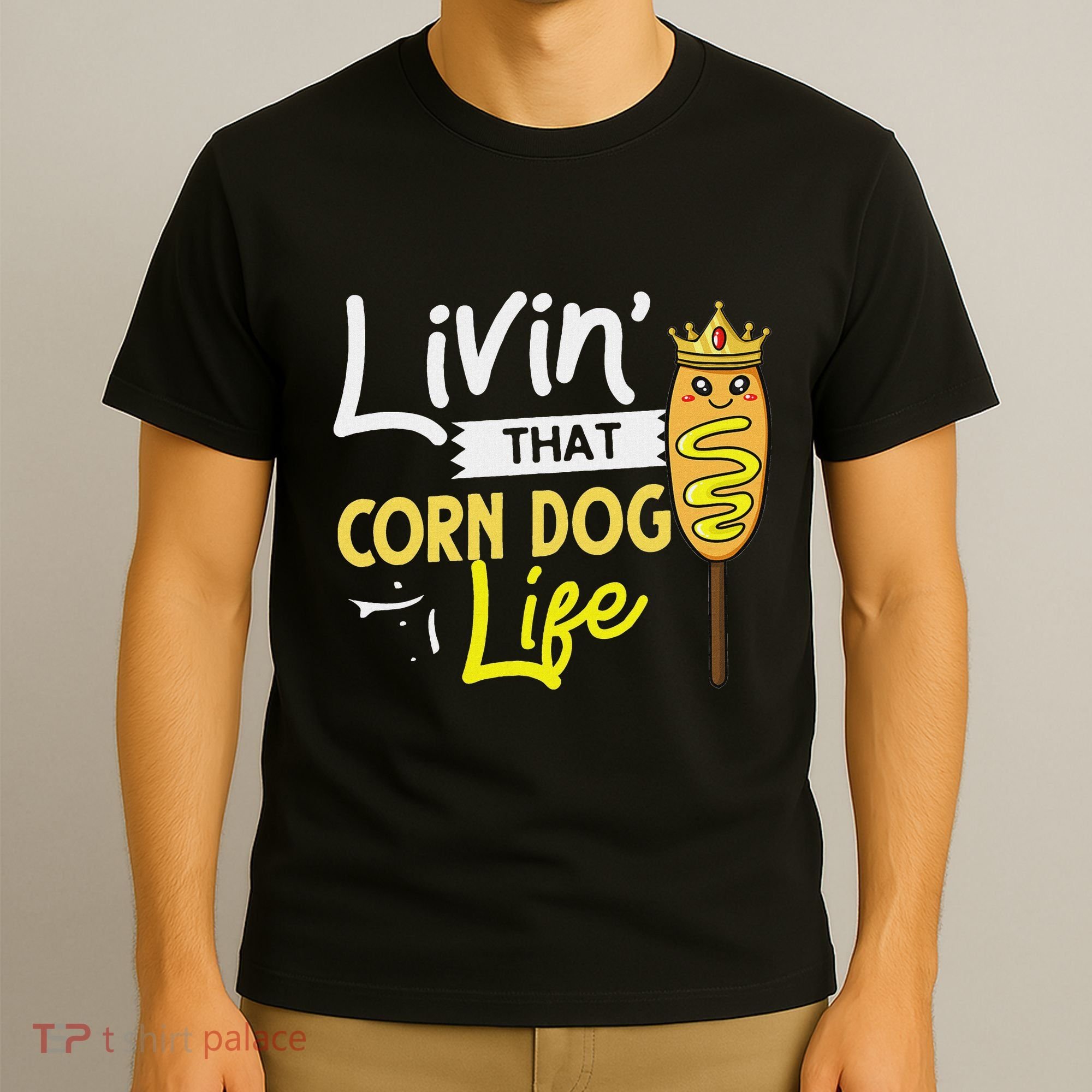 Corn Dog Korean Mini Cheese Vegan T-Shirt