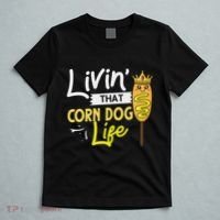 Corn Dog Korean Mini Cheese Vegan T-Shirt thumb 5