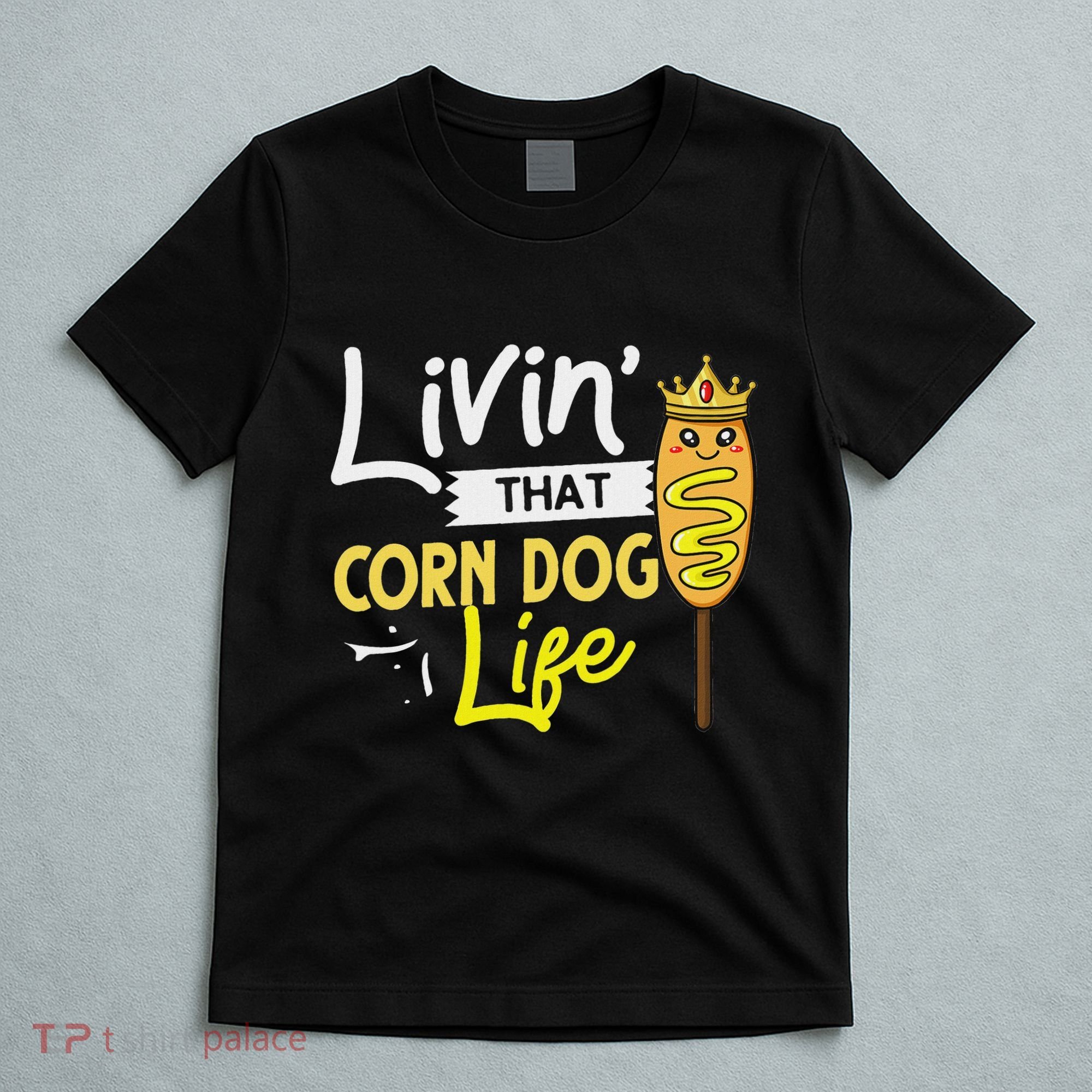 Corn Dog Korean Mini Cheese Vegan T-Shirt