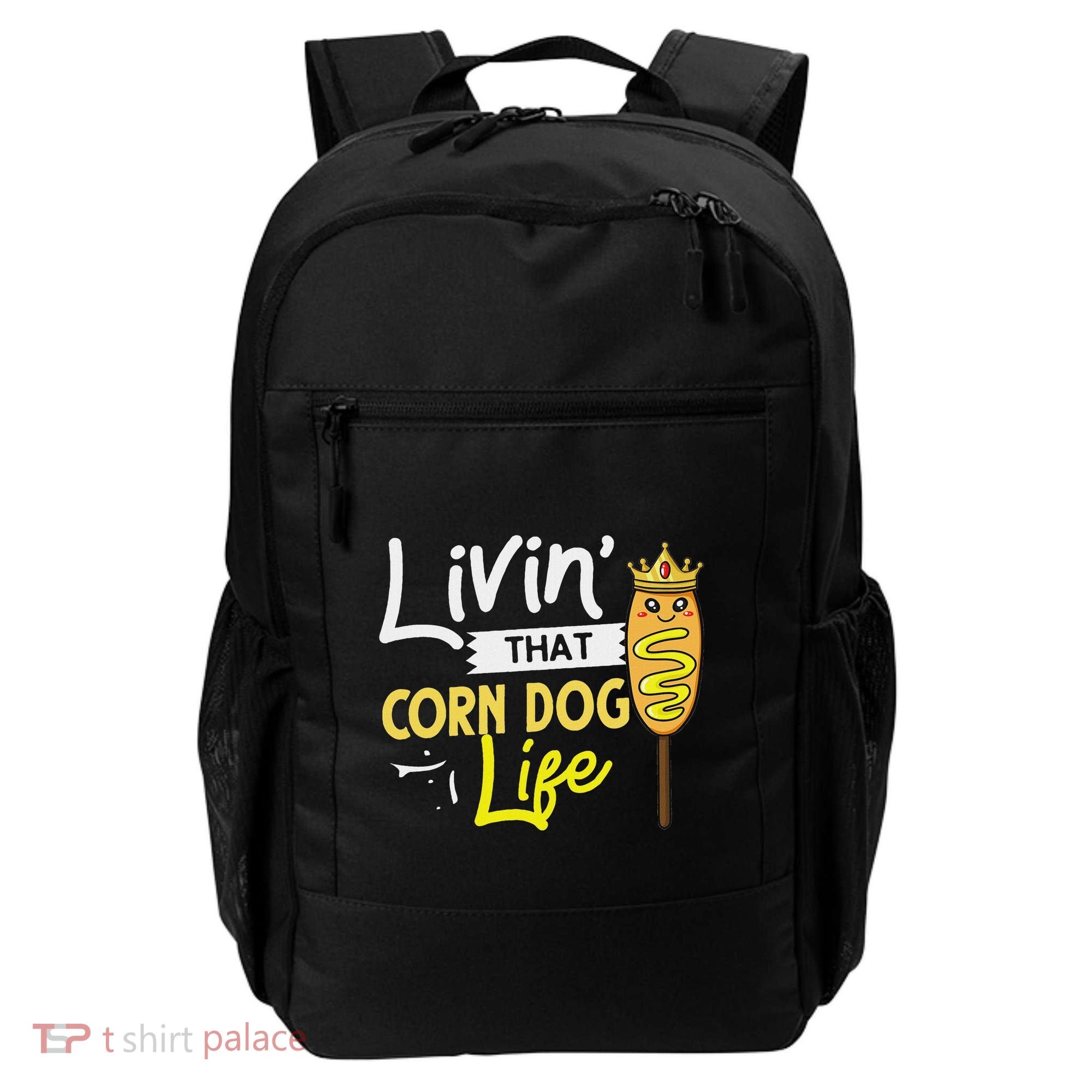Corn Dog Korean Mini Cheese Vegan Backpack